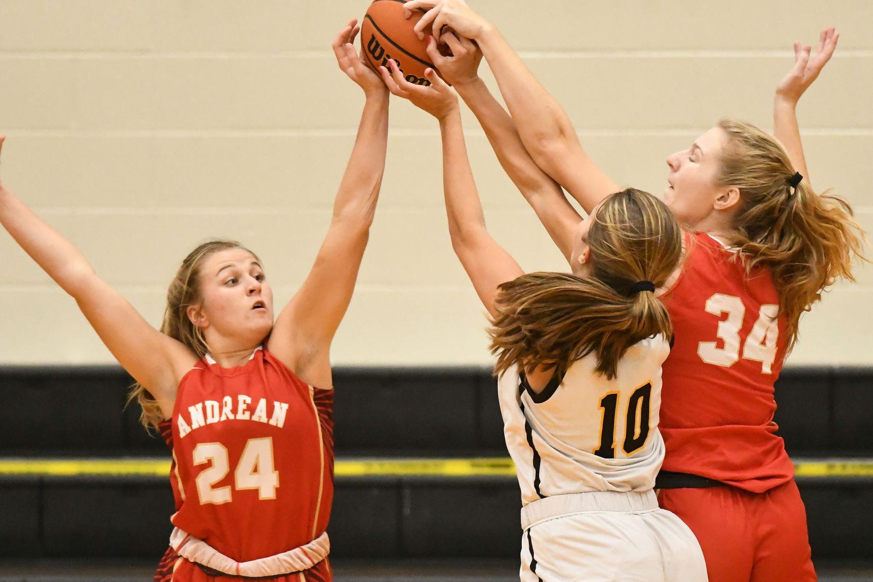 Andrean at Kouts girls basketball